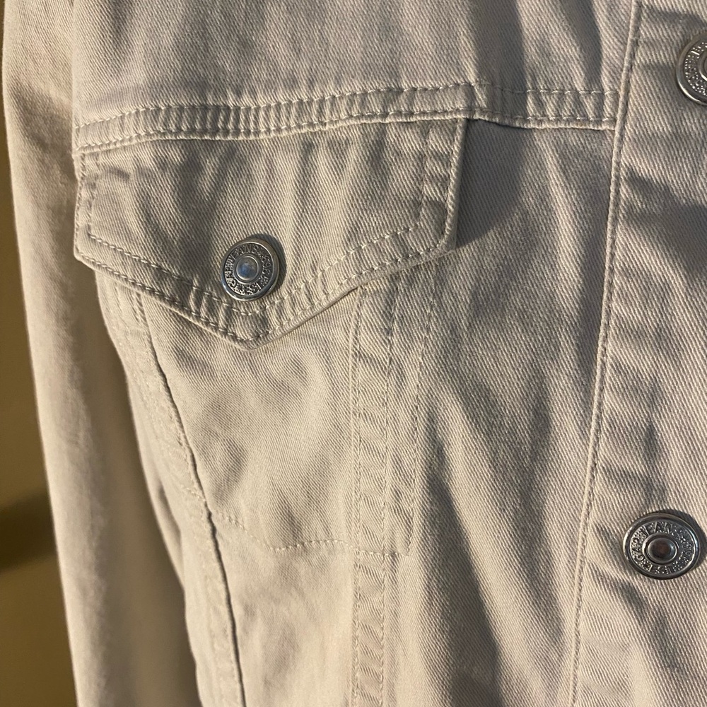 GAP Cream colored Jean Jacket - Picture 3 of 8